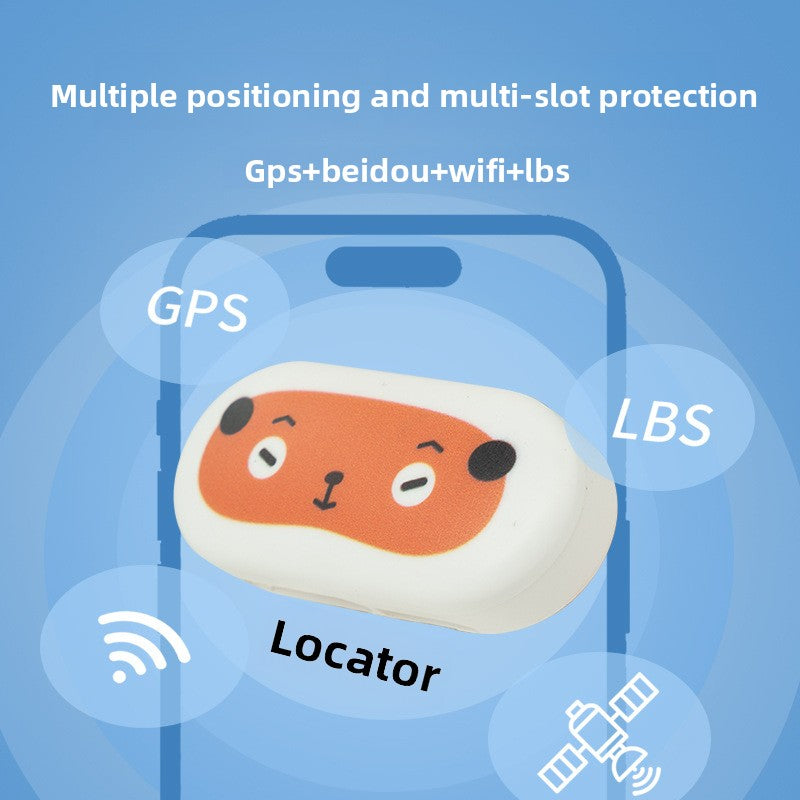 Shoe buckle for the locator