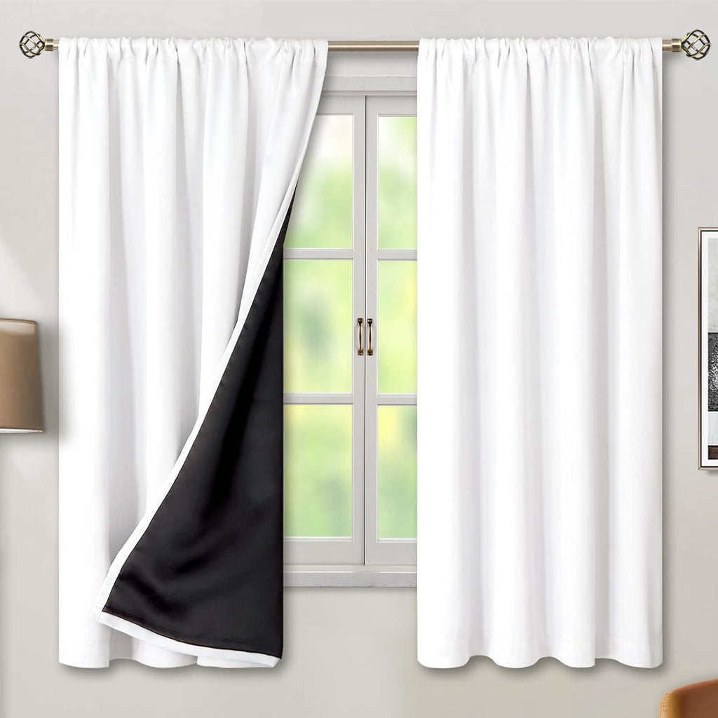 Polyester Blackout Curtains Thermal Insulation