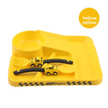 Suction Cup Baby Plate Set with Fork and Spoon