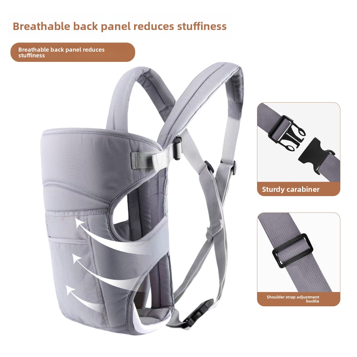 Simple Travel Breathable Baby Carrier
